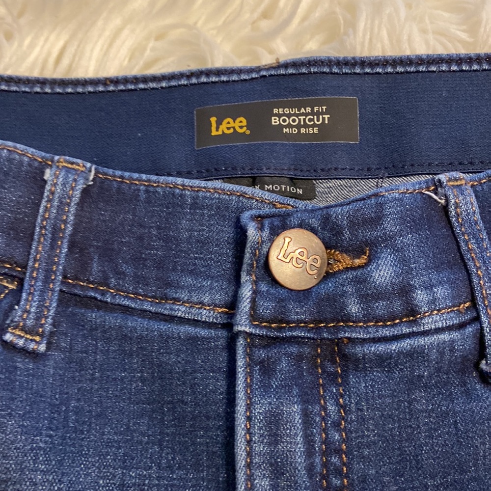Lee Regular Bootcut Mid Rise Jeans size 14L excellent condition inseam 32” - Picture 12 of 12